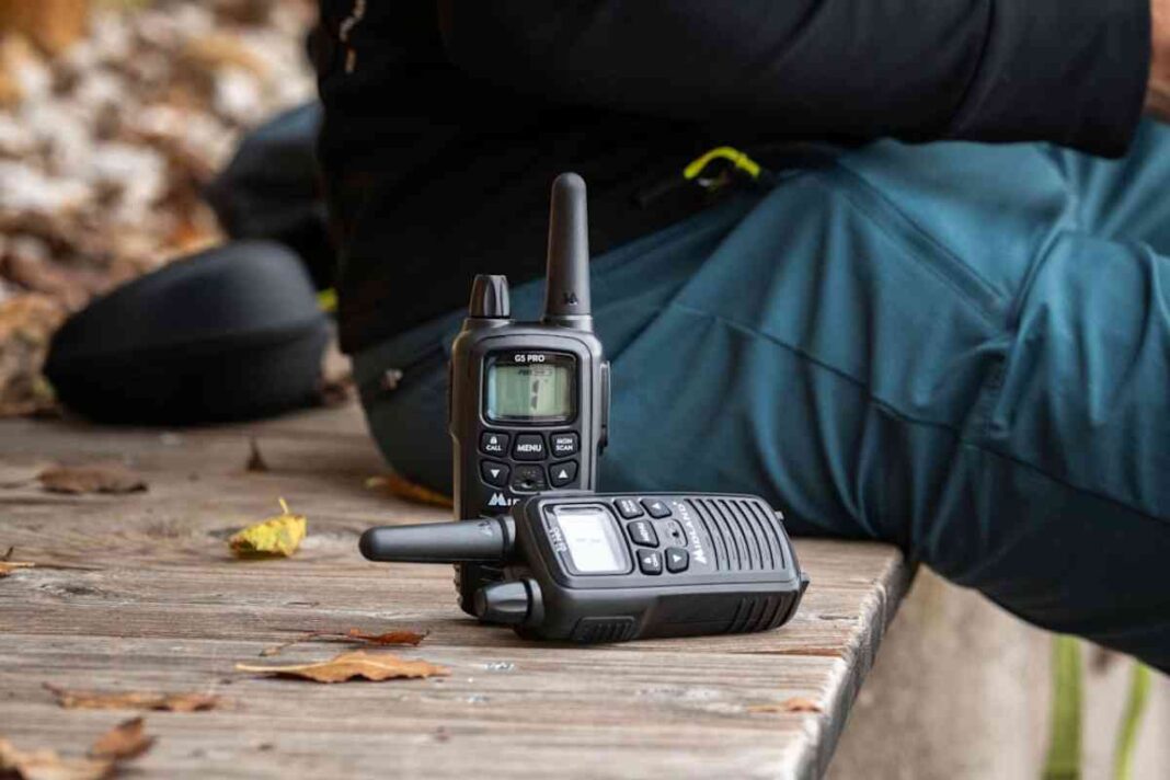 modern walkie talkies